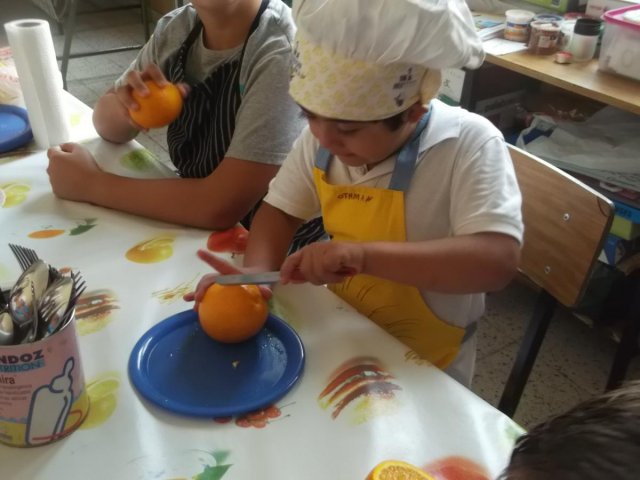 Pastelitos de naranja